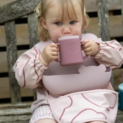 Set de 2 bavoirs Rose