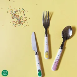 Set de 3 couverts d'apprentissage Barbapapa