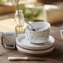 Set de 3 couverts Tiny Farmer mouton et oie