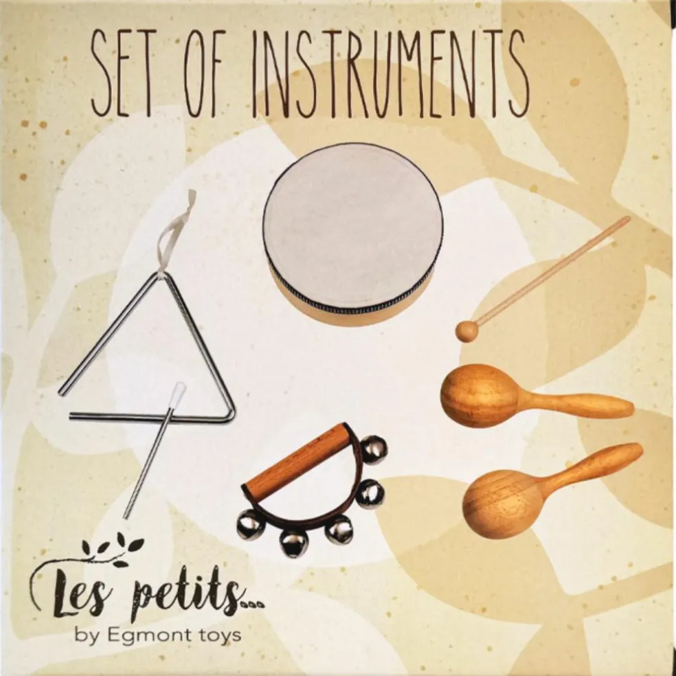Set de 4 instruments de musique