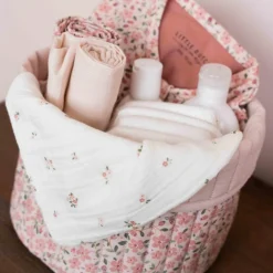 Set de 2 langes en gaze de coton Fairy Floral-Blossom (70 x 70 cm)