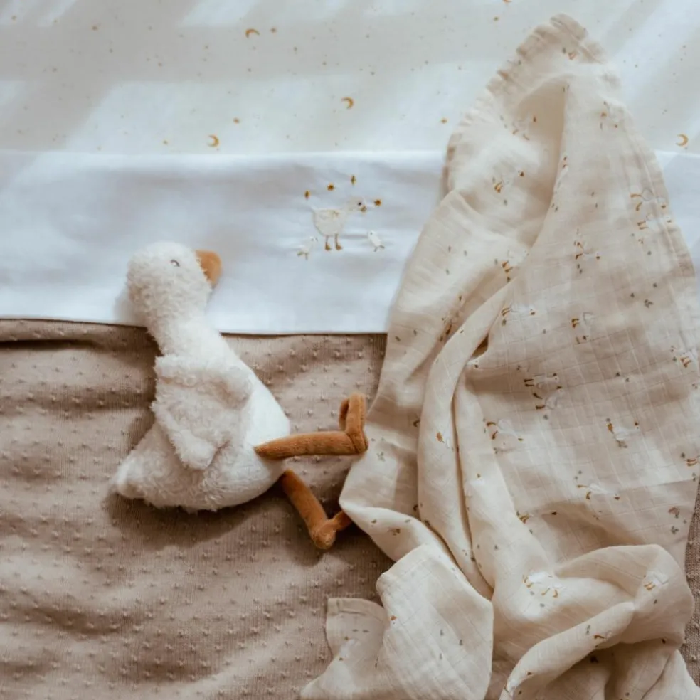 Set de 2 langes en gaze de coton Little Goose (70 x 70 cm)