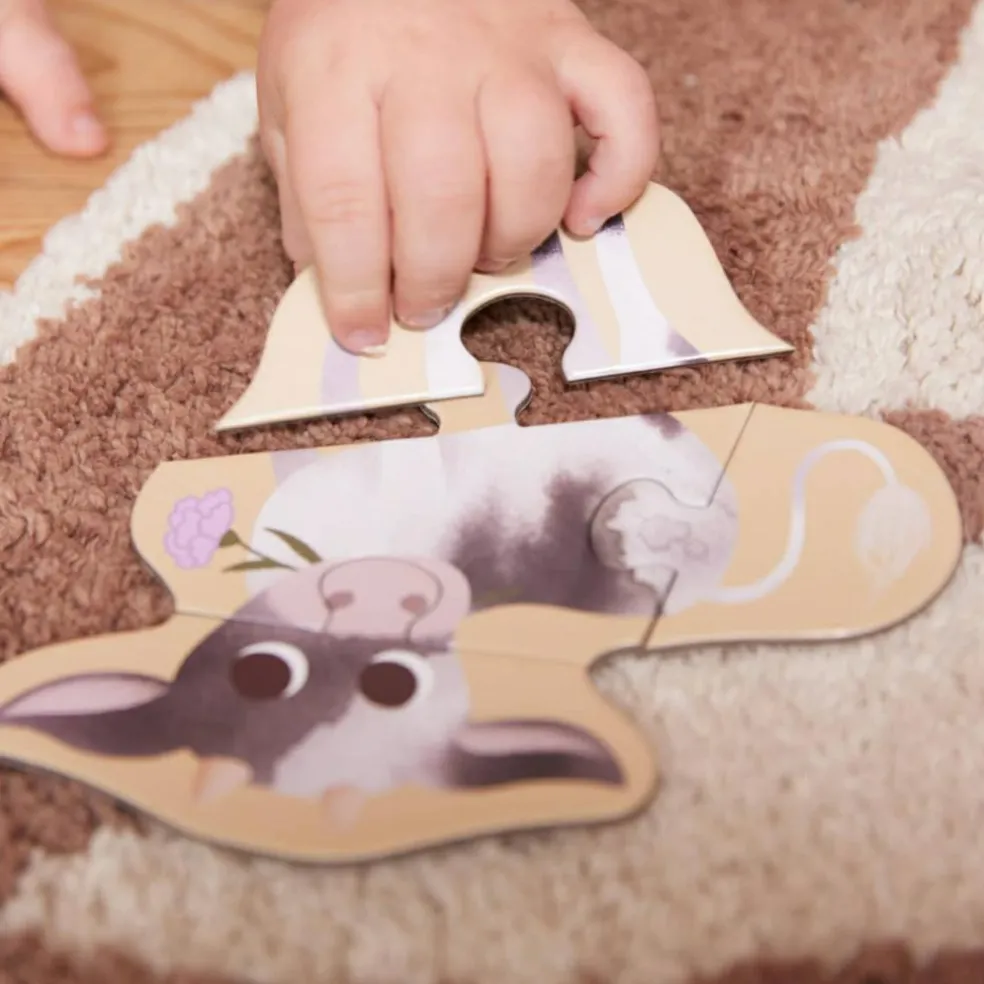 Set de 3 puzzles Mes premiers puzzles Animaux de la ferme