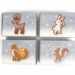 Set de 4 puzzles Wonderful Winter Forest Friends