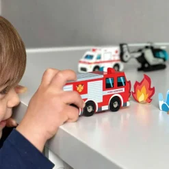 Set de 5 véhicules d'urgences