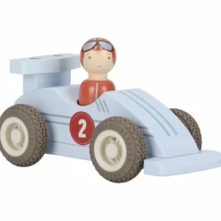 Set de 2 voitures de course en bois