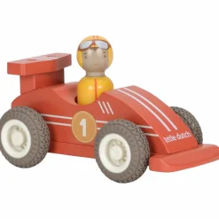 Set de 2 voitures de course en bois