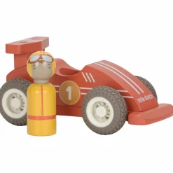 Set de 2 voitures de course en bois