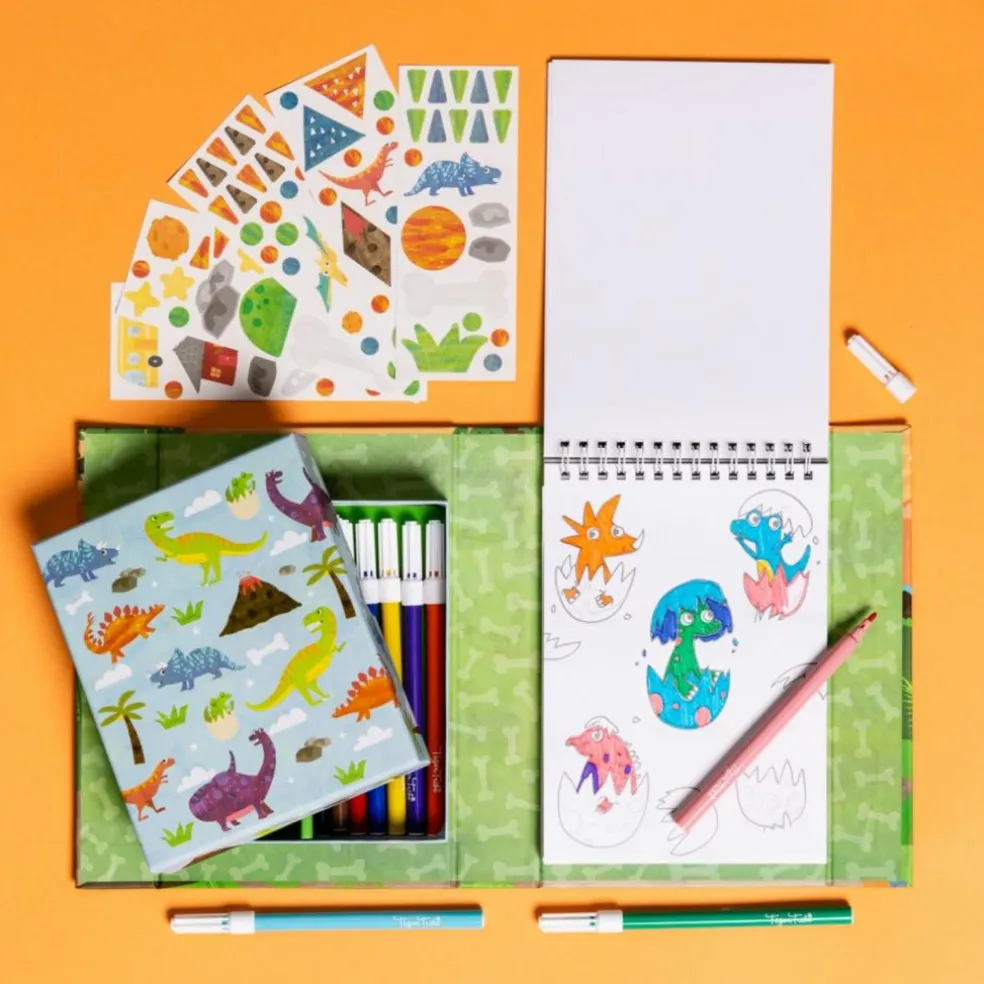 Set de coloriage dinosaure