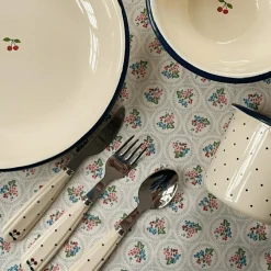 Set de couverts Navy dots