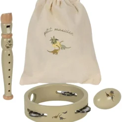 Set de musique en bois Dino