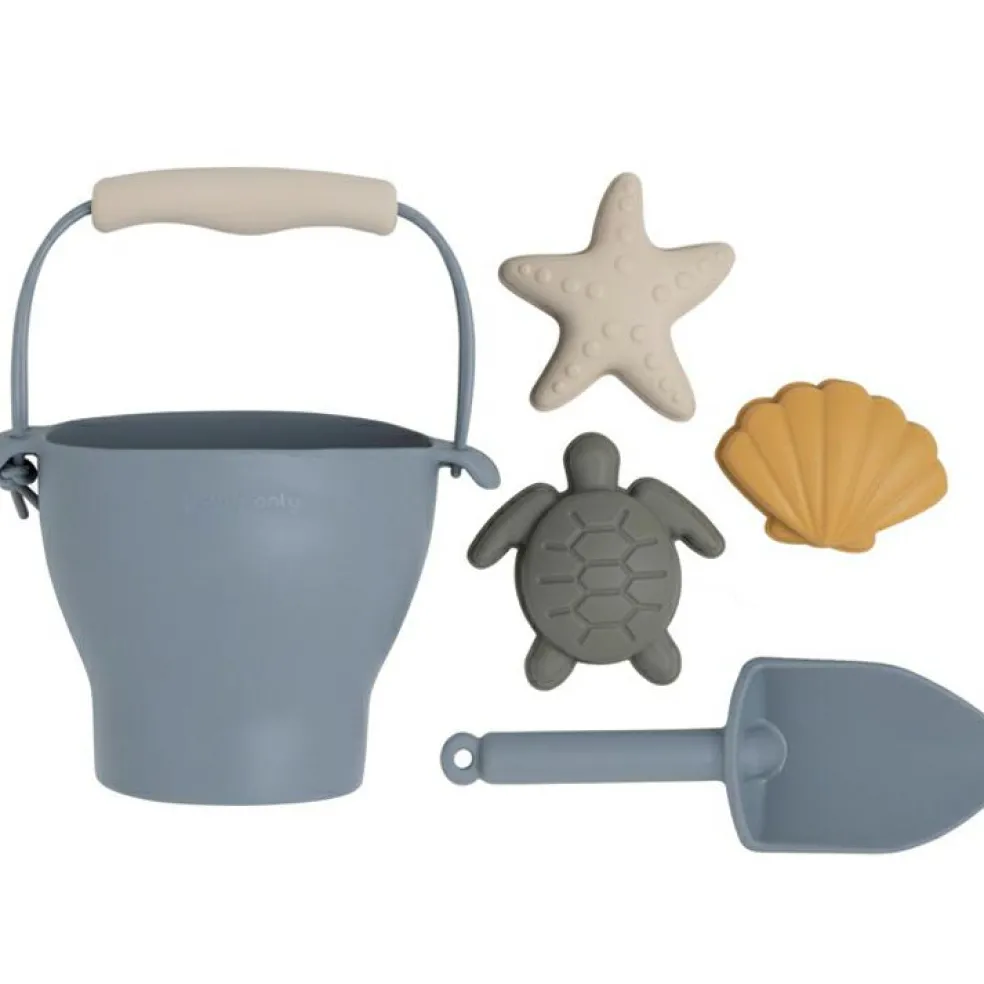 Set de plage gris (5 pièces)