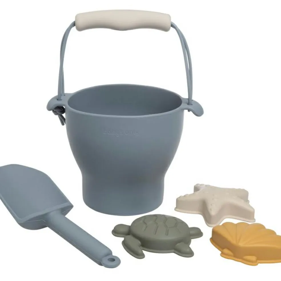 Set de plage gris (5 pièces)