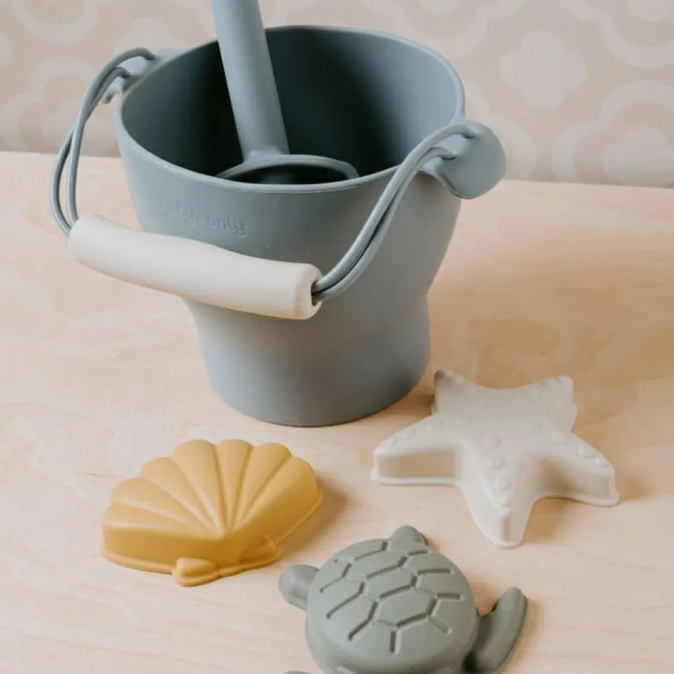 Set de plage gris (5 pièces)