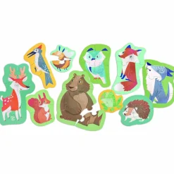 Set de puzzles Les animaux de la forêt