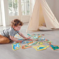 Set de puzzles Les moyens de transport