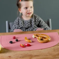 Set de table Arc-en-ciel Vieux rose