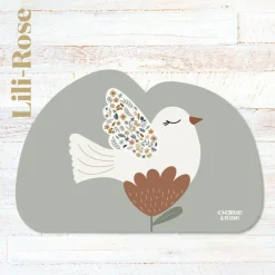 Set de table colombe Lili Rose personnalisable