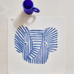 Set de table en silicone Erik l'éléphant