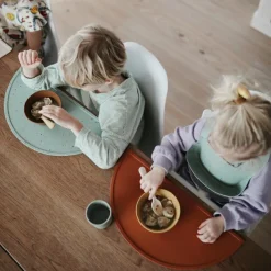 Set de table en silicone Cambridge blue confetti