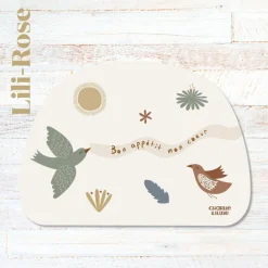 Set de table Lili Rose personnalisable