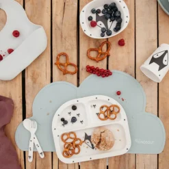 Set de table Nuage Vert d'eau