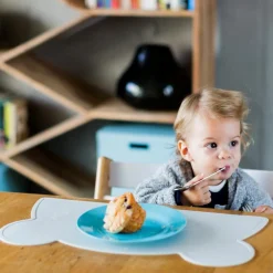 Set de table Ours Gris clair