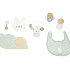 Set repas Zen en bois pour poupon