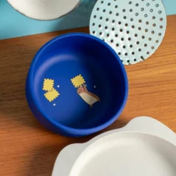 Set vaisselle silicone Puce et Pilou