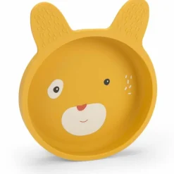 Set vaisselle silicone Trois petits lapins