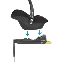 Siège auto Cabriofix I-Size essential black (groupe 0+)