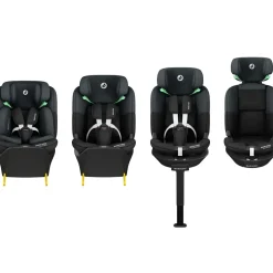 Siège auto Emerald 360 S Tonal Black (groupe 0-1-2-3)
