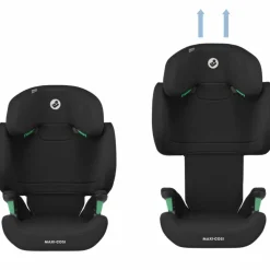 Siège auto Rodifix M I-Size Basic Black (groupe 2-3)