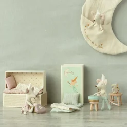 Souris Fée des dents Petit frère dans sa boîte