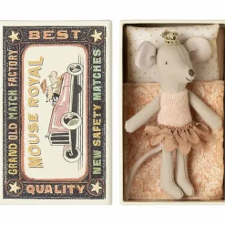 Souris Princesse Petite sœur dans sa boîte assortie
