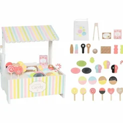 Stand de bonbons en bois