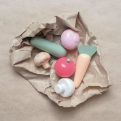 Stand de marché en bois