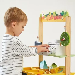 Stand de marché Ferme avec accessoires (32 accessoires)