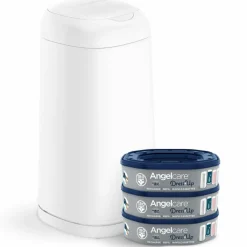 Starter pack poubelle à couches Dress up + 3 recharges