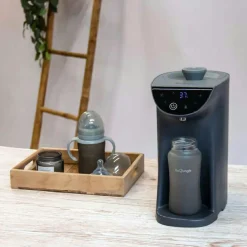 Station chauffe biberon gris foncé