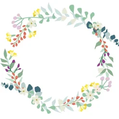 Sticker Easy couronne Liv (30 x 30 cm)