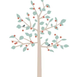 Sticker géant arbre Big Cherry Tree (180 cm)