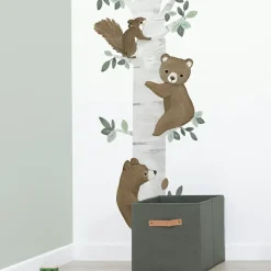 Sticker mural arbre Tree Climbing (49 x 127 cm)