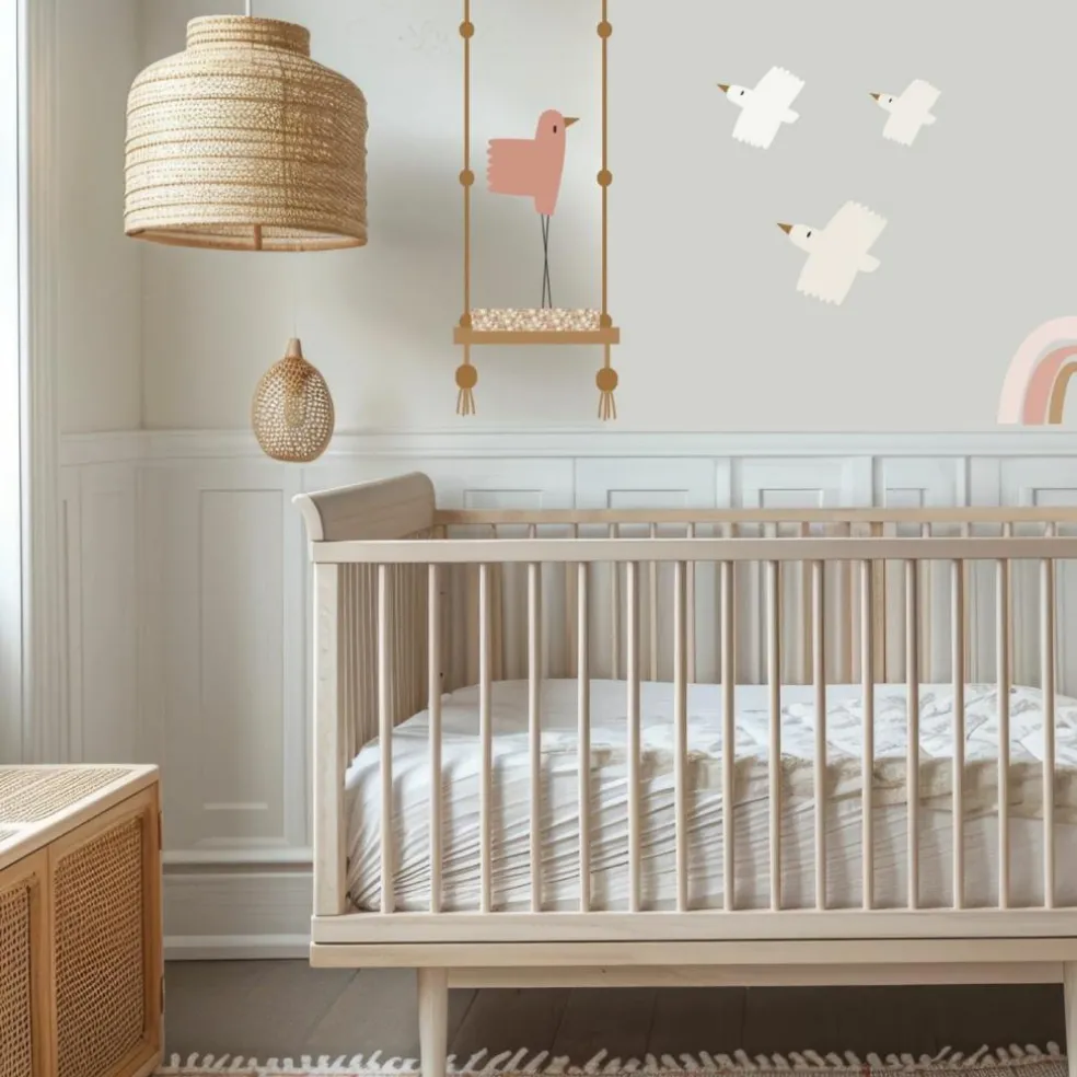 Stickers Décor XXL Faon balancelle