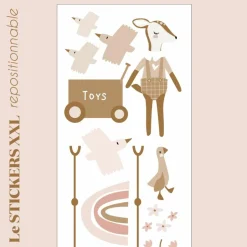 Stickers Décor XXL Faon balancelle