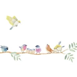 Stickers Easy oiseaux (30 x 30 cm)