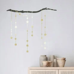 Stickers maison pluie d'étoiles