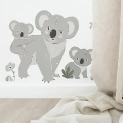 Stickers muraux Famille Koala (54 x 46 cm)