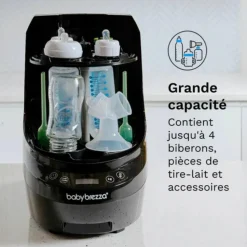 Stérilisateur et sécheur Bottle Washer Pro noir