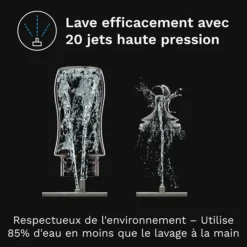 Stérilisateur et sécheur Bottle Washer Pro noir